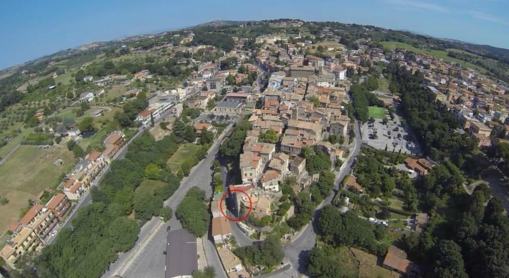 Ferienwohnung Il Rosciolo Sulla Francigena Formello Exterior foto