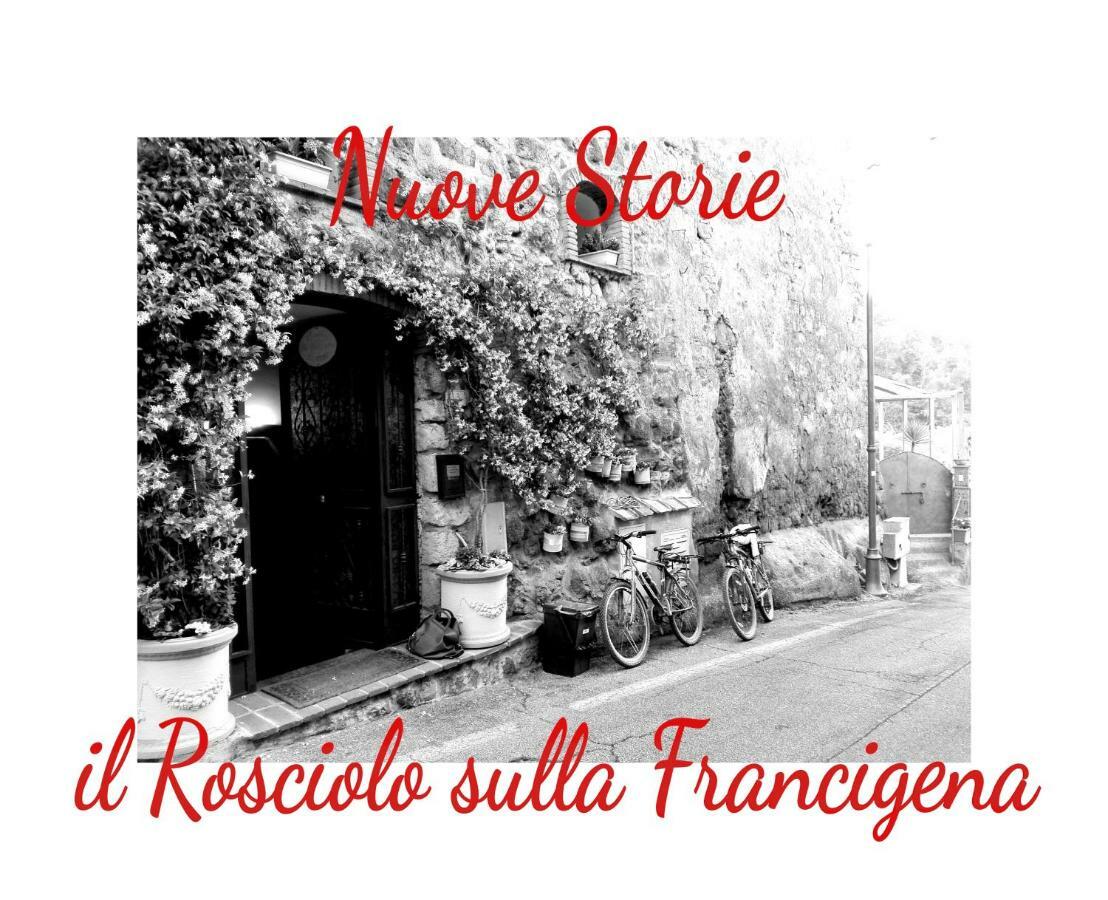 Ferienwohnung Il Rosciolo Sulla Francigena Formello Exterior foto